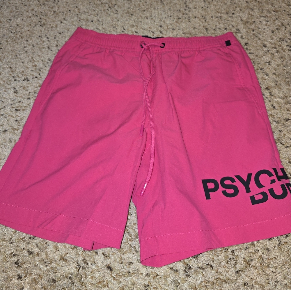 Men's Hot Pink Swim Shorts